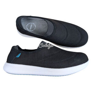 Vessi Sunday Mens 10 Granite Black Waterproof Slipper Dyma-Wool Slip-On Shoe